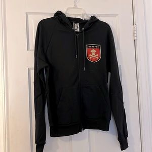 Johnny Cupcakes Eagle Crest Zip Up Hoodie MENS MEDIUM